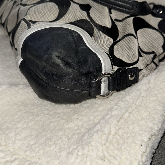 Coach Canvas Shoulder/Hand Bag - Picture 3 of 5